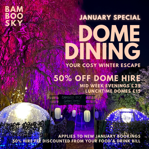 50% Off Dome Hire