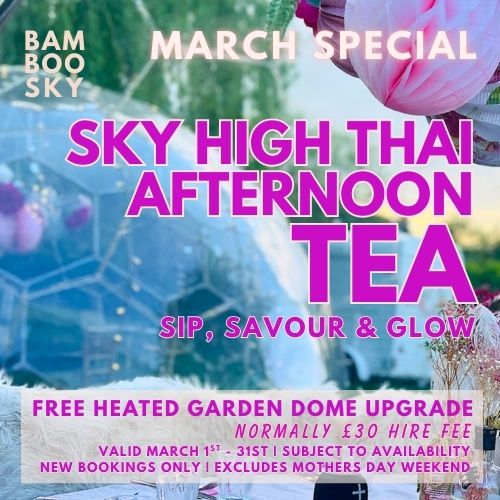 Thai Afternoon Tea at Bamboo Sky